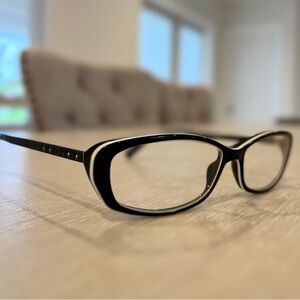 Vintage Christian Dior Black & White Reading Glasses Women’s